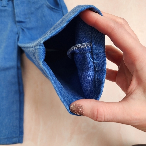 DICKIES x VINTAGE 70's Infant jeans 42 Talon Zipper‎ size 0 Slim - Picture 8 of 10